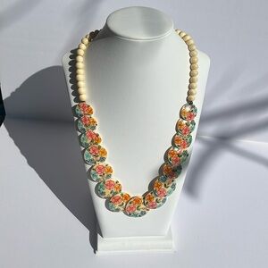 Vintage Floral Necklace
